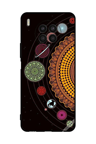 Covernex غطاء حماية لهاتف Honor 50 Lite - أشكال ماندالا الفضائية