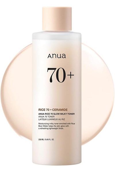 ANUA RICE 70 GLOW MILKY TONER 250ml