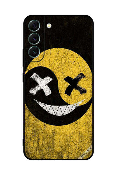 Covernex غطاء حماية لهاتف سامسونج S22+ 5G برسومات وجه مارشميلو