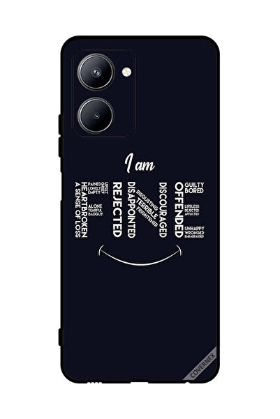Covernex Protective Case Cover For Realme C33 Calligraphy I Am Fine