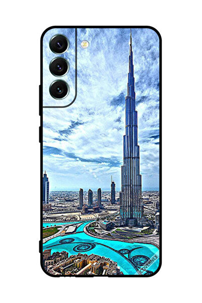 Covernex غطاء حماية لهاتف سامسونج S22+ 5G برج خليفة، غيوم تلامس السحاب