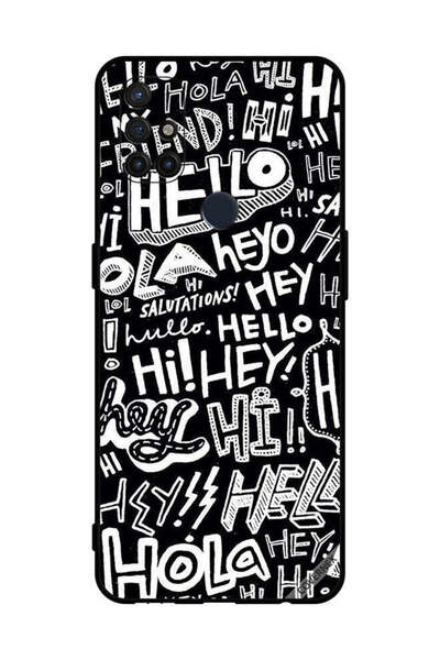Covernex غطاء حماية لهاتف OnePlus Nord N10 5G Hi Hello Tags