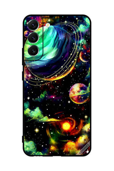 Covernex غطاء حماية لهاتف سامسونج S22+ 5G، نباتات زحل