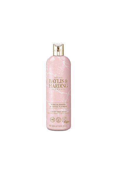 Baylis & Harding Gel de dus cu Flori roz si Lotus Baylis & Harding, 500 ml