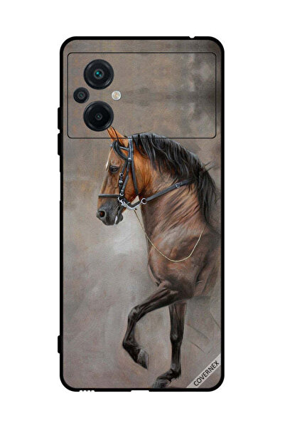 Covernex غطاء حماية لهاتف Xiaomi Poco M5 4G صورة حصان عتيقة