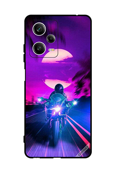 Covernex Protective Case Cover For Xiaomi Redmi Note 12 Pro Man On Bike Wallp...
