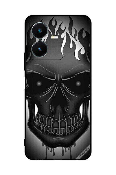 Covernex غطاء حماية لهاتف Vivo Y22s - رسمة جمجمة