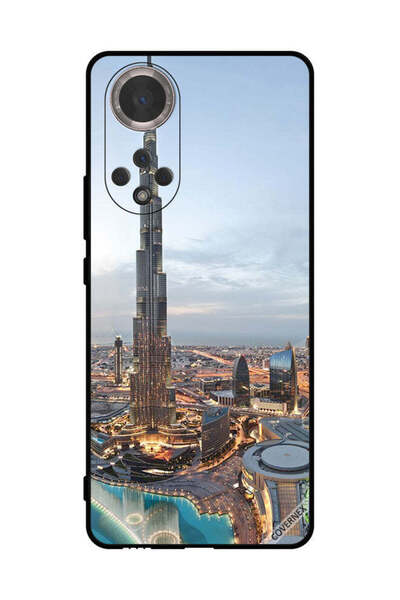 Covernex غطاء حماية لهاتف Honor 50 مع إطلالة رائعة على وسط مدينة دبي