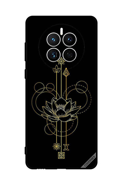 Covernex غطاء حماية لهاتف هواوي ميت 50E برسومات زهور عصرية