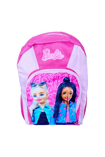 Barbie Ghiozdan copii, 40x30x15 cm, doua compartimente, multicolor, bretele intarite si ajustabile, Barbie