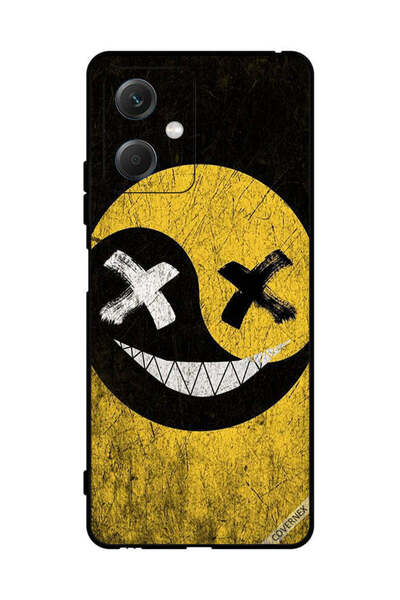 Covernex غطاء حماية لهاتف شاومي ريدمي نوت 12 برسومات وجه مارشميلو