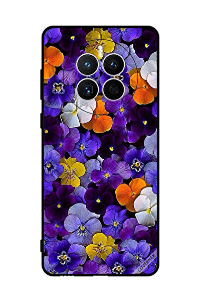 Covernex غطاء حماية لهاتف هواوي ميت 50E - زهور صغيرة