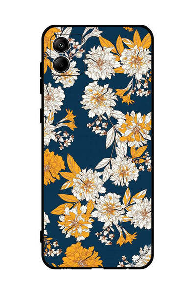 Covernex غطاء حماية لهاتف سامسونج جالاكسي A04 4G بخلفية زهور وأوراق