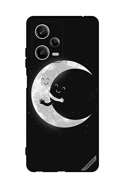 Covernex غطاء حماية لهاتف شاومي ريدمي نوت 12 برو - عناق القمر والسماء المظلمة