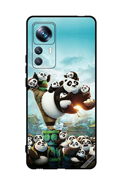 Covernex غطاء حماية لهاتف Xiaomi 12T Pro باندا وأطفاله