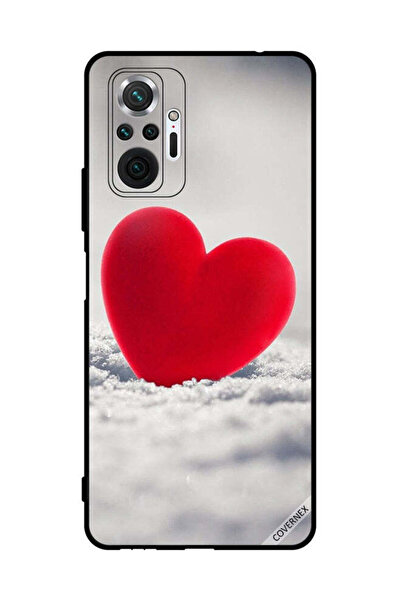 Covernex غطاء حماية لهاتف شاومي ريدمي نوت 10 برو - قلب أحمر جميل