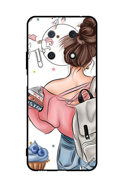 Covernex Protective Case Cover For Huawei Nova Y90 Books In Girl Hand Art