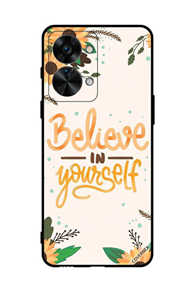 Covernex غطاء حماية لهاتف OnePlus NORD 2T - ثق بنفسك - زهور الشمس