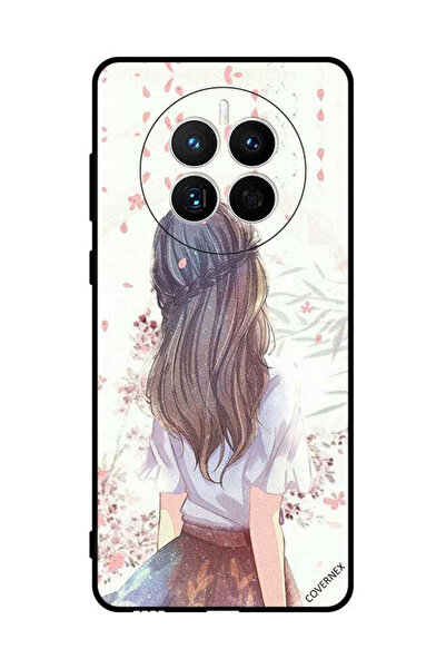 Covernex غطاء حماية لهاتف هواوي ميت 50 - فتاة لطيفة في تفكير عميق