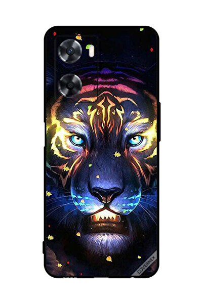 Covernex غطاء حماية لهاتف Oppo A57s - مشبك فني على شكل أسد