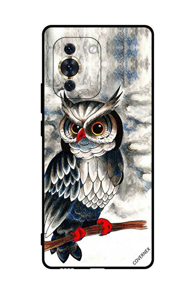 Covernex غطاء حماية لهاتف هواوي نوفا 10 برو - رسم بومة