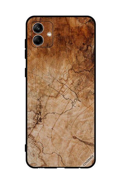 Covernex غطاء حماية لهاتف سامسونج جالاكسي A04 4G بنمط خشبي عتيق