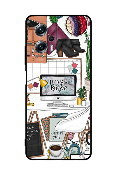Covernex غطاء حماية لهاتف Xiaomi Poco X4 GT Boss Babe