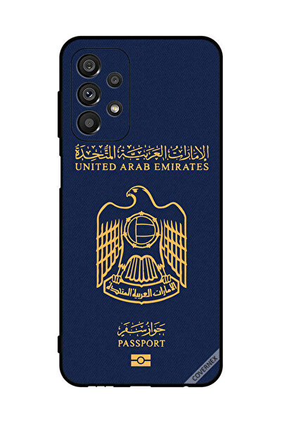 Covernex غطاء حماية لهاتف سامسونج جالاكسي A23 5G بنمط جواز سفر الإمارات العرب...