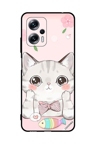 Covernex غطاء حماية لهاتف شاومي ريدمي نوت 11T برو - قطة فيش