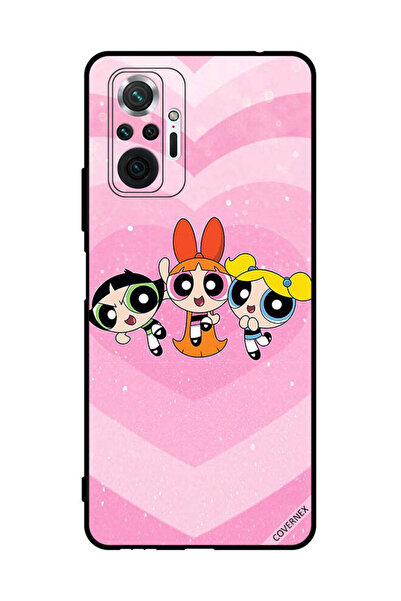 Covernex غطاء حماية لهاتف شاومي ريدمي نوت 10 برو - رسوم متحركة للفتيات القويات