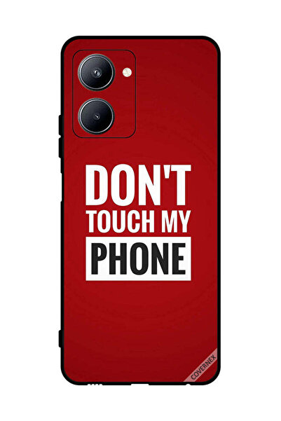 Covernex غطاء حماية لهاتف Realme C33 لا تلمس هاتفي