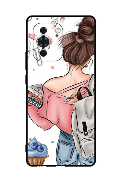 Covernex غطاء حماية لهاتف هواوي نوفا 10 برو - رسومات على شكل يد فتاة