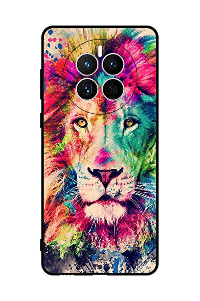 Covernex غطاء حماية لهاتف هواوي ميت 50 إي - رسمة الأسد