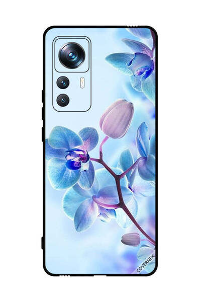 Covernex غطاء حماية لهاتف شاومي 12T برو بنقشة زهور الأوركيد