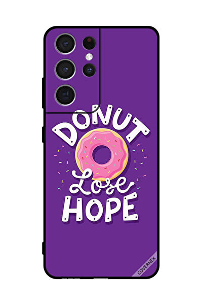 Covernex غطاء حماية لهاتف سامسونج S21 ألترا 5G - خلفية "دونات لوز هوب"