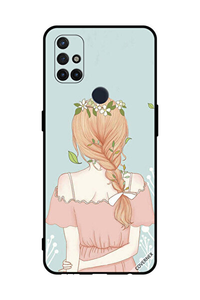 Covernex غطاء حماية لهاتف OnePlus Nord N10 5G بفتاة واقفة لطيفة المظهر