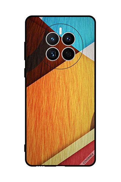 Covernex غطاء حماية لهاتف هواوي ميت 50 بنقشة خشبية