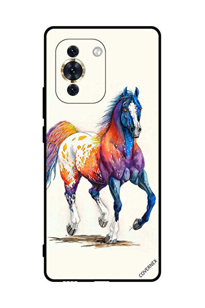 Covernex غطاء حماية لهاتف هواوي نوفا 10 برو - رسمة حصان