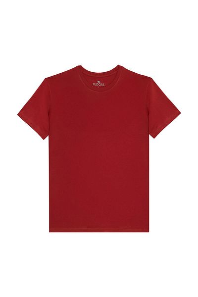 Tudors Unisex Slim Fit Slim Fit 100% Cotton Soft Textured Tile Crew Neck T-Shirt