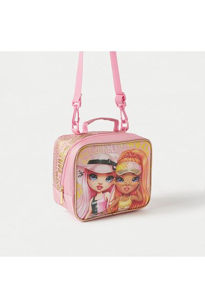 First Kid Rainbow High Print Lunch Bag with Adjustable Strap
