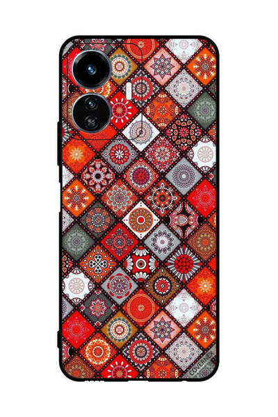 Covernex غطاء حماية لهاتف vivo Y77e بتصميم ماندالا