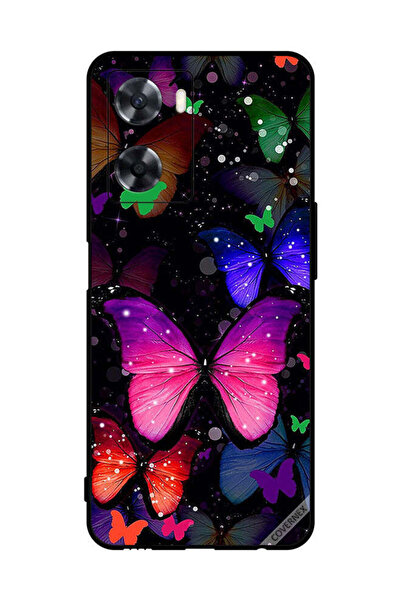 Covernex غطاء حماية لهاتف Oppo A57s بنقشة الفراشات