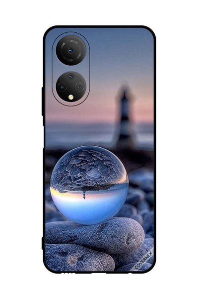 Covernex Protective Case Cover For Honor X7 Photography Of Nature In Round Glass