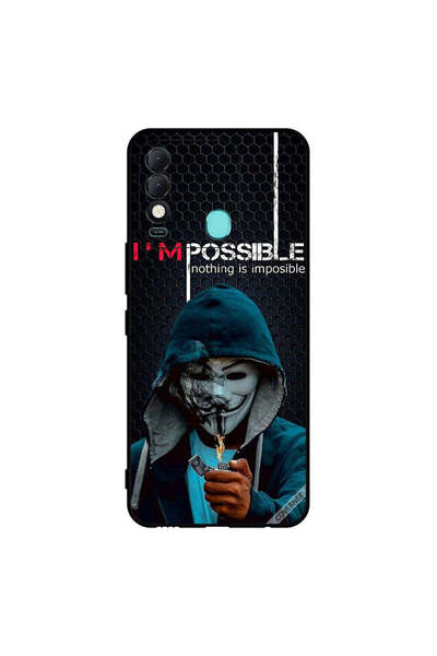 Covernex غطاء حماية لهاتف تكنو سبارك 8 - أنا ممكن، لا شيء مستحيل