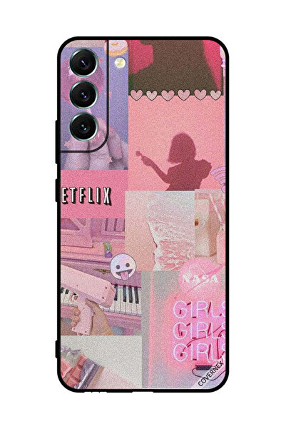 Covernex غطاء حماية لهاتف سامسونج S22+ 5G - مشبك فني للبنات