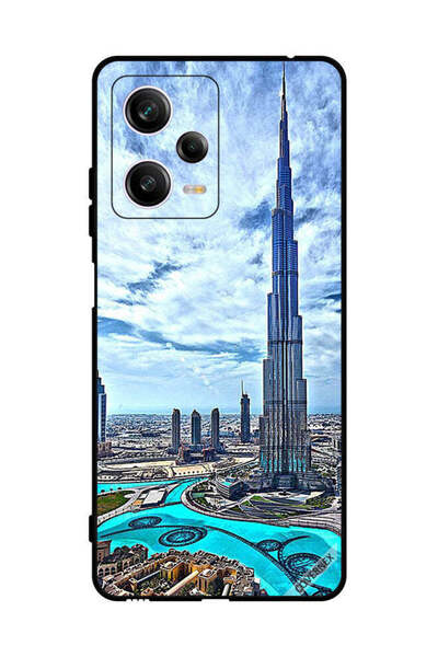 Covernex Protective Case Cover For Xiaomi Redmi Note 12 Pro Burj Khalifa Towe...