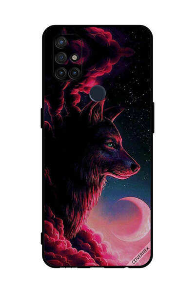 Covernex غطاء حماية لهاتف OnePlus Nord N10 5G برسومات الذئب