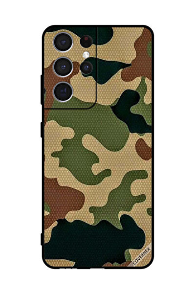 Covernex غطاء حماية لهاتف سامسونج S21 Ultra 5G بنمط مموه