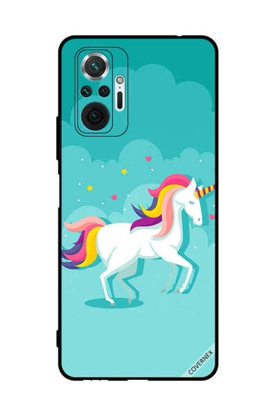 Covernex غطاء حماية لهاتف شاومي ريدمي نوت 10 برو - وحيد القرن يمشي