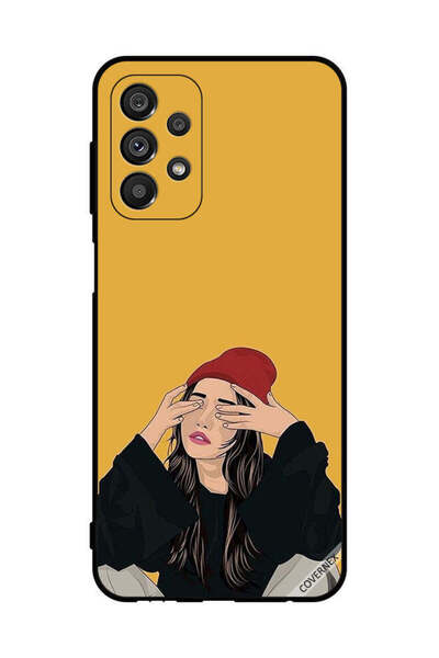 Covernex غطاء حماية لهاتف سامسونج جالاكسي A23 5G - فن فتاة حزينة